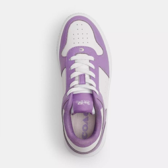 Coach Platform Sneaker Iris White Women 9B # CU155 - Picture 4 of 13